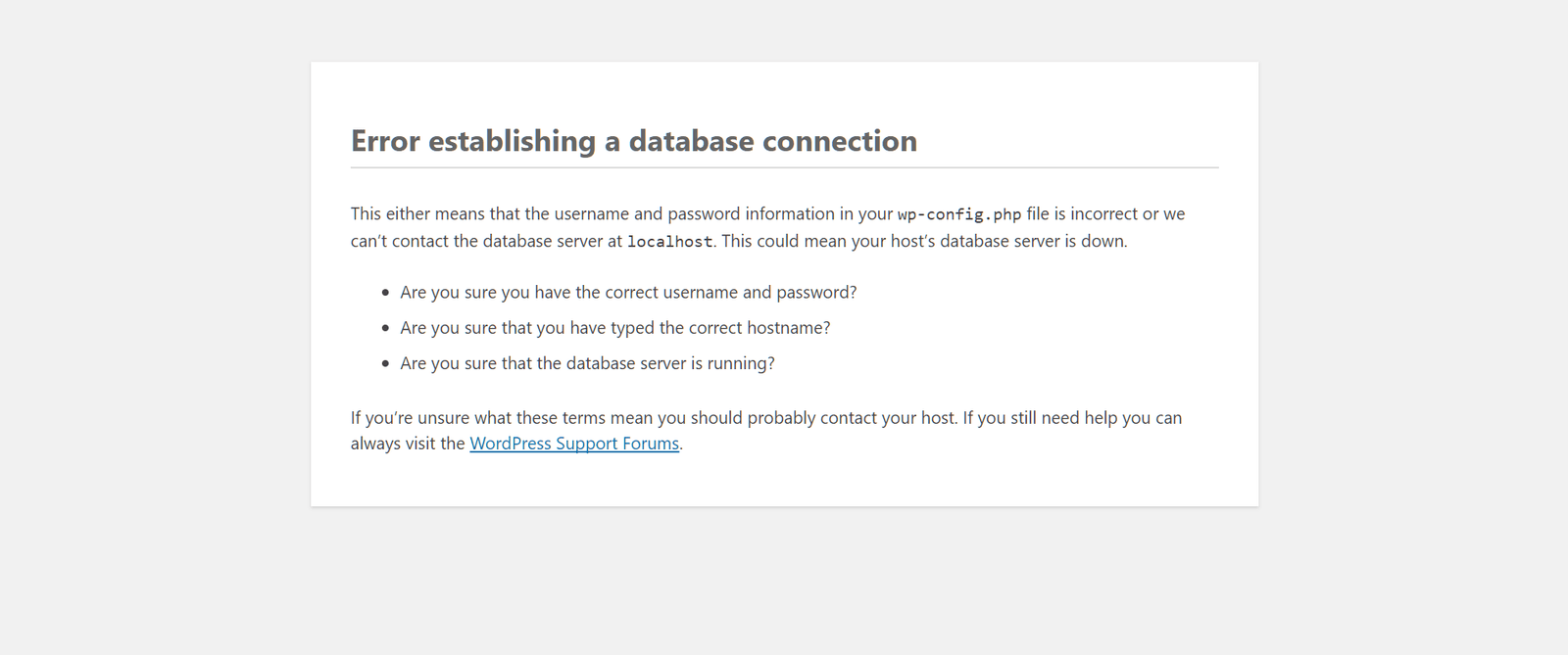 How to Resolve Bitnami “Error Establishing a Database Connection” Quickly 2024